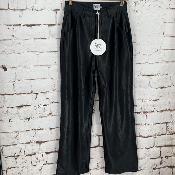 🆕Princess Polly “Martha” Shiny Pants, Size 4 - Picture 6 of 10